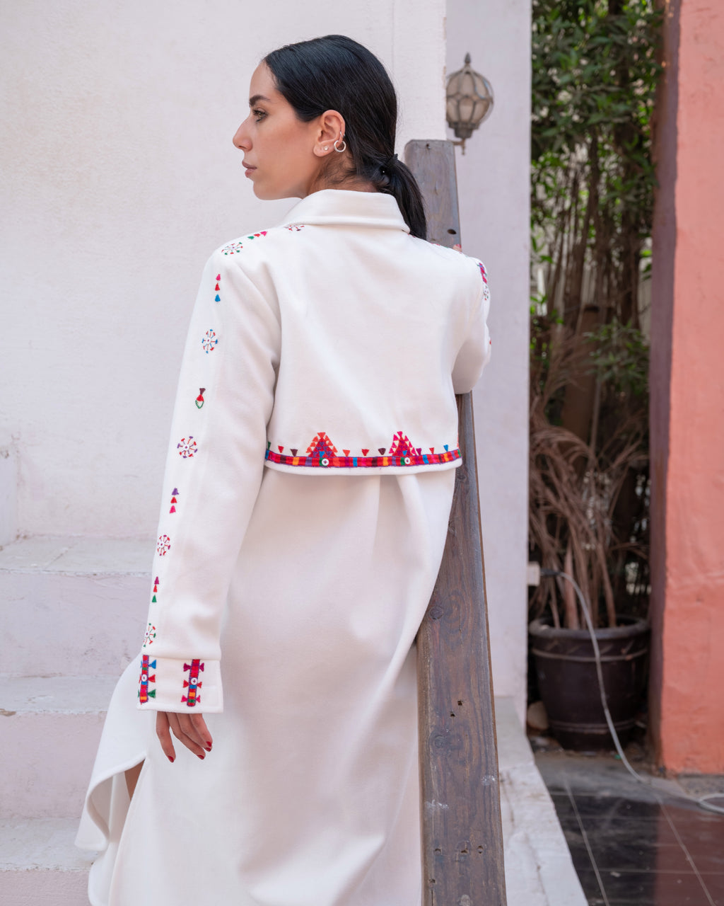 Siwa Oasis Edition Layered Wool Coat